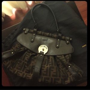 Authentic Fendi Zucca Bag